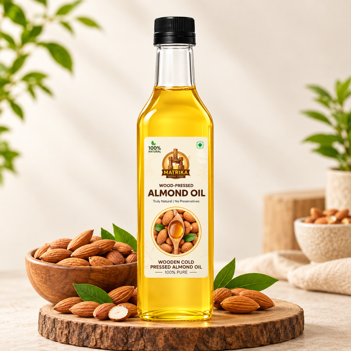 Cold Pressed Almond Oil - Badam Ka Tel