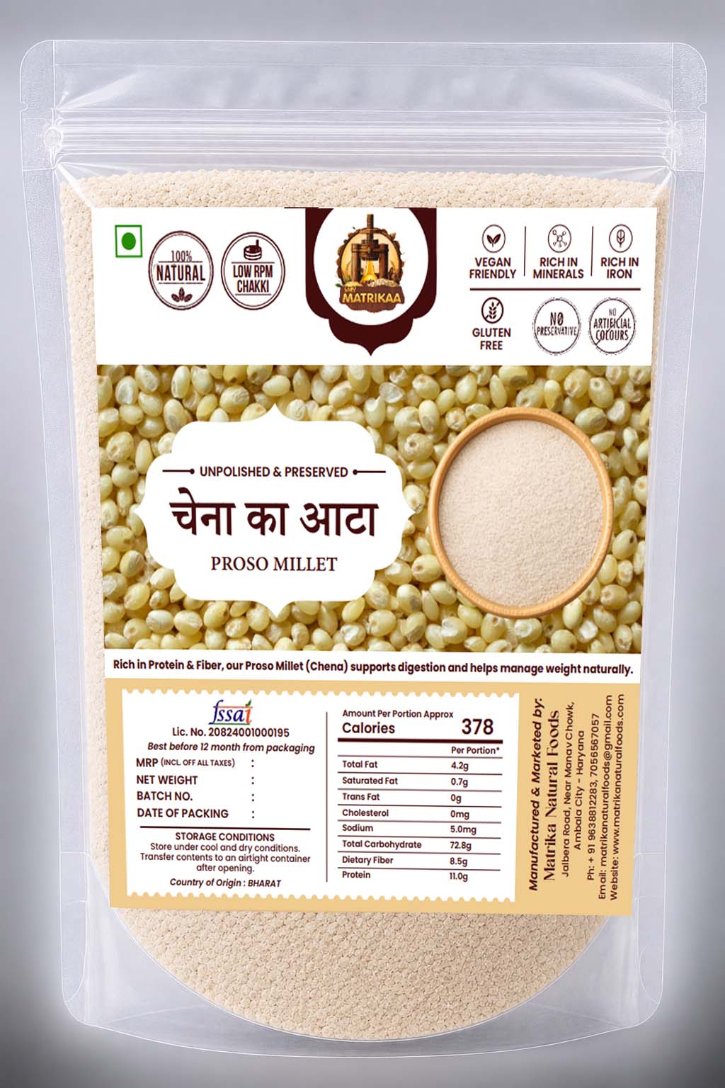 Proso Millet Flour