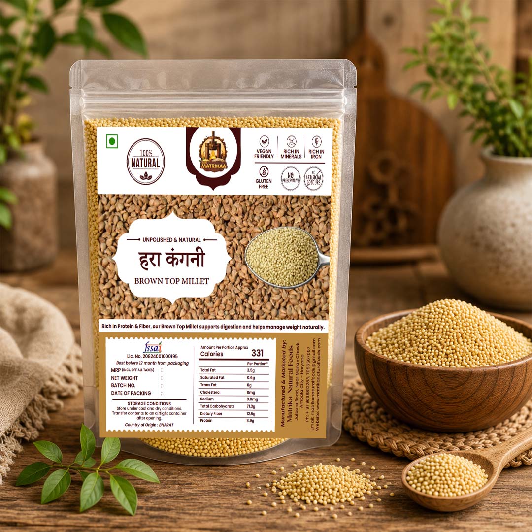 Browntop Millet Rice
