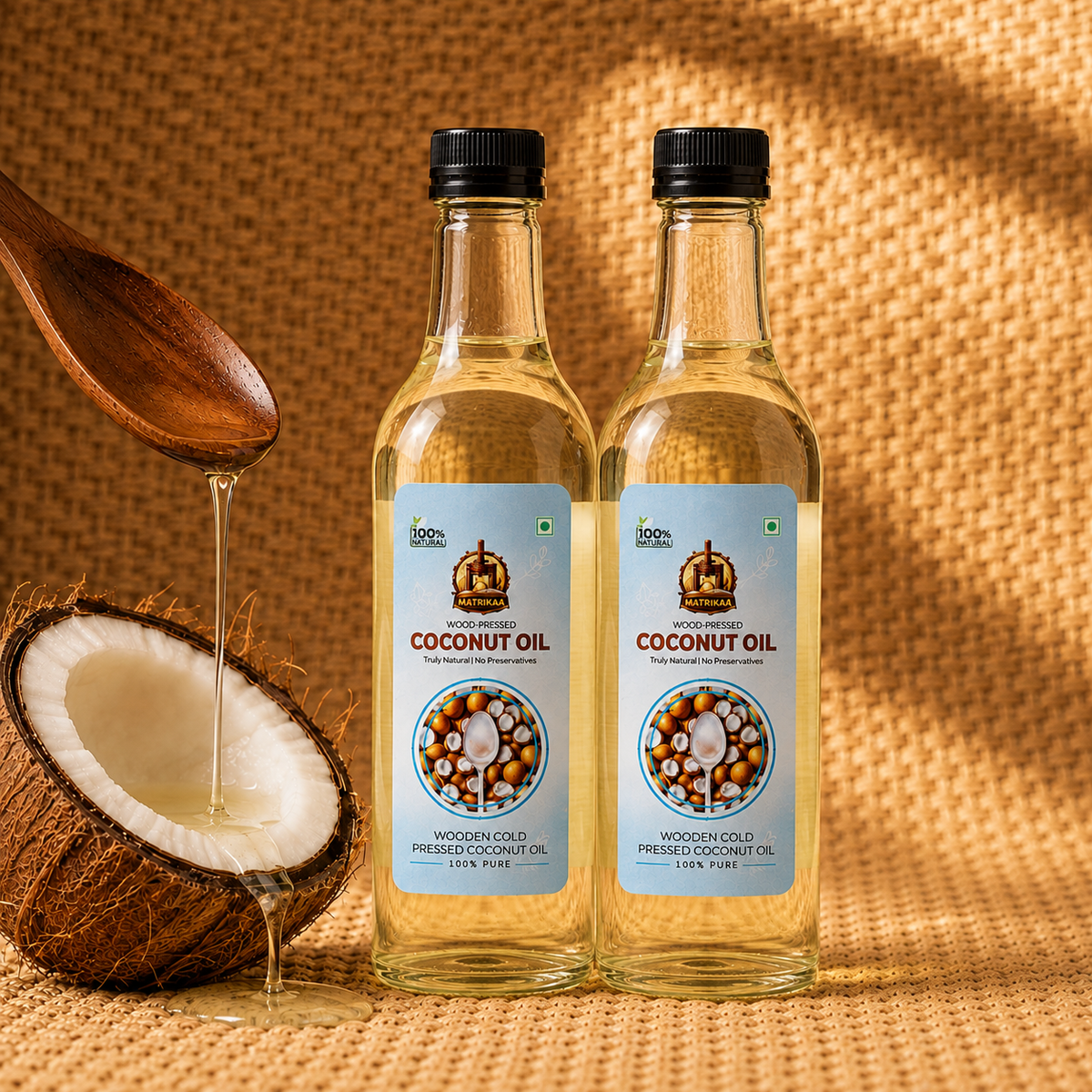 Cold Pressed Coconut Oil - Nariyal Ka Tel