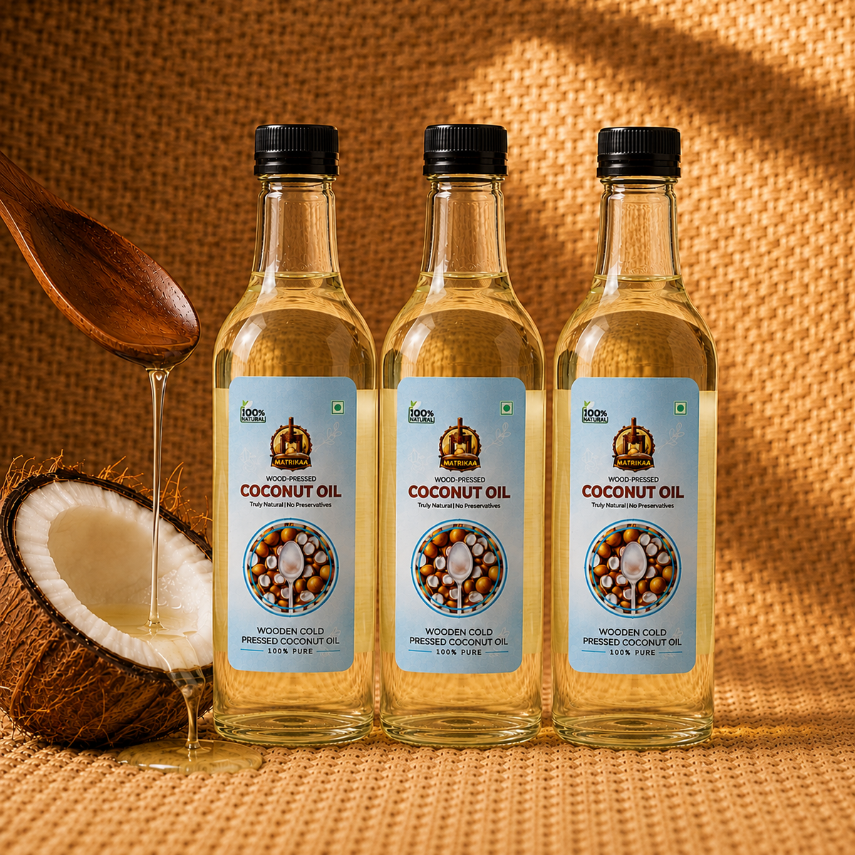 Cold Pressed Coconut Oil - Nariyal Ka Tel