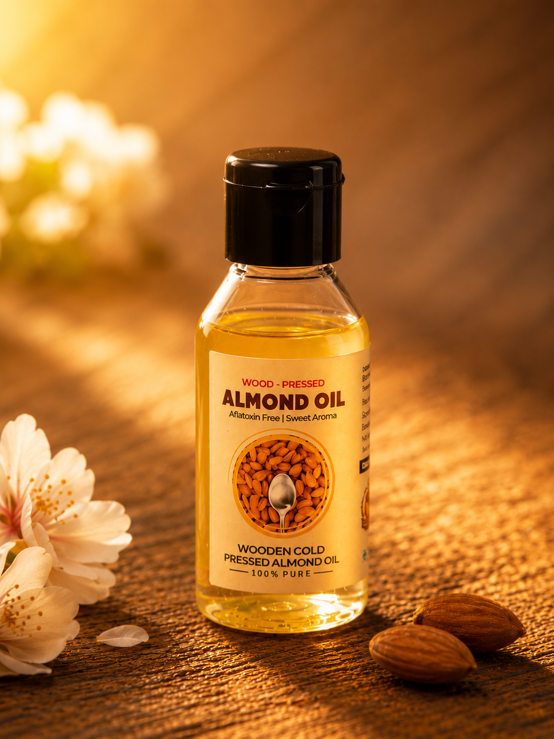 Cold Pressed Almond Oil - Badam Ka Tel