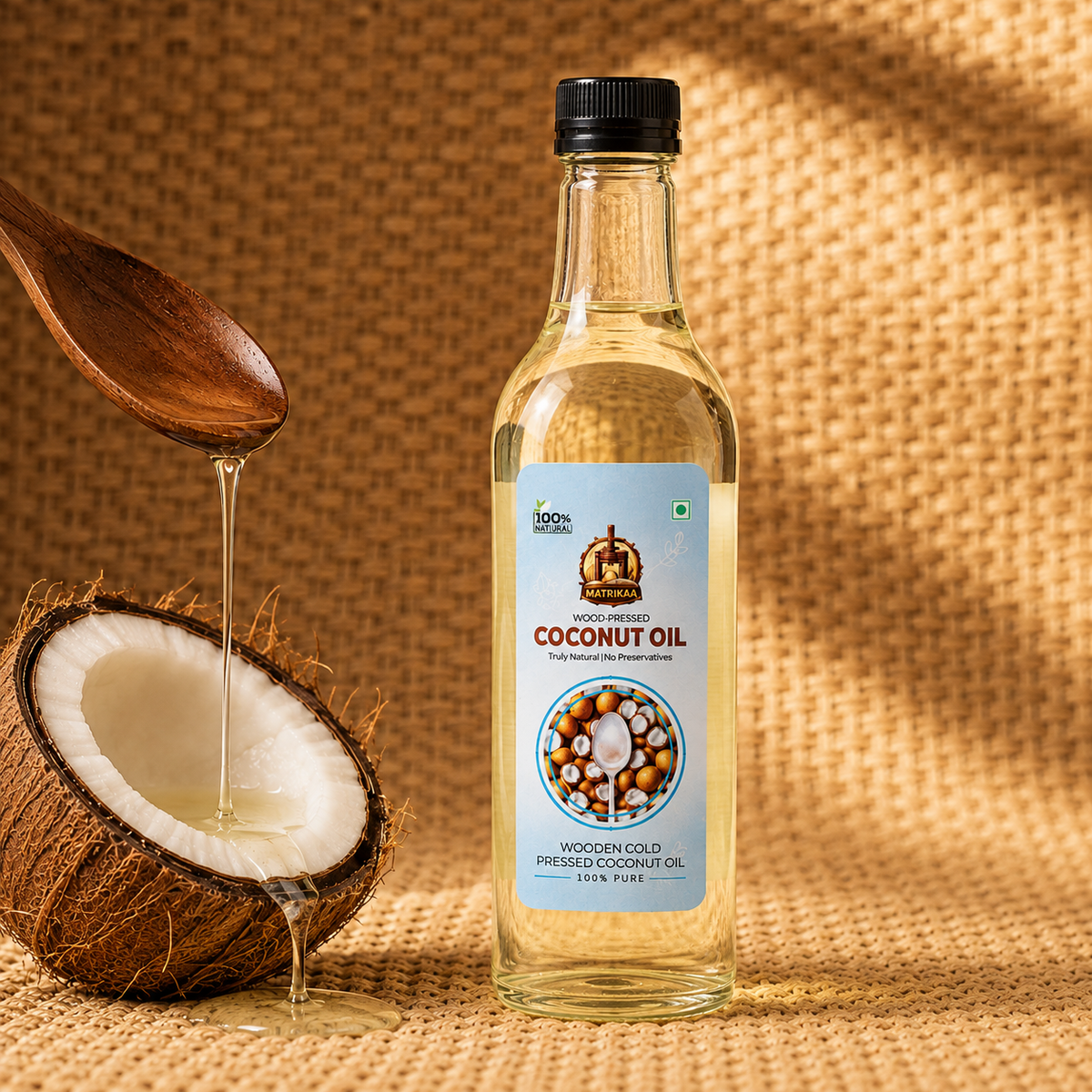Cold Pressed Coconut Oil - Nariyal Ka Tel