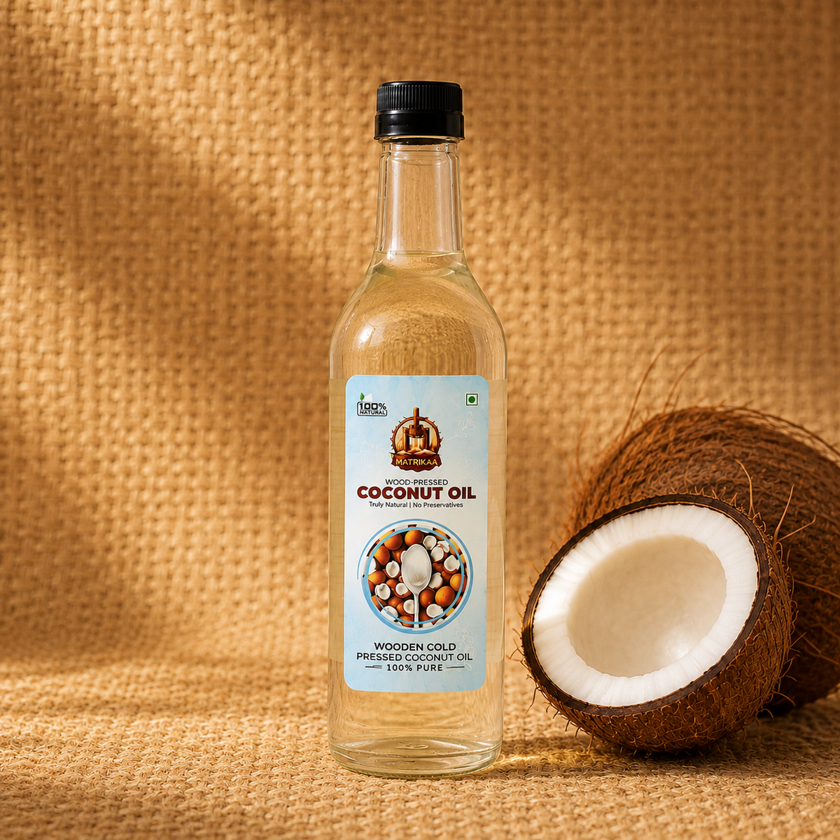 Cold Pressed Coconut Oil - Nariyal Ka Tel