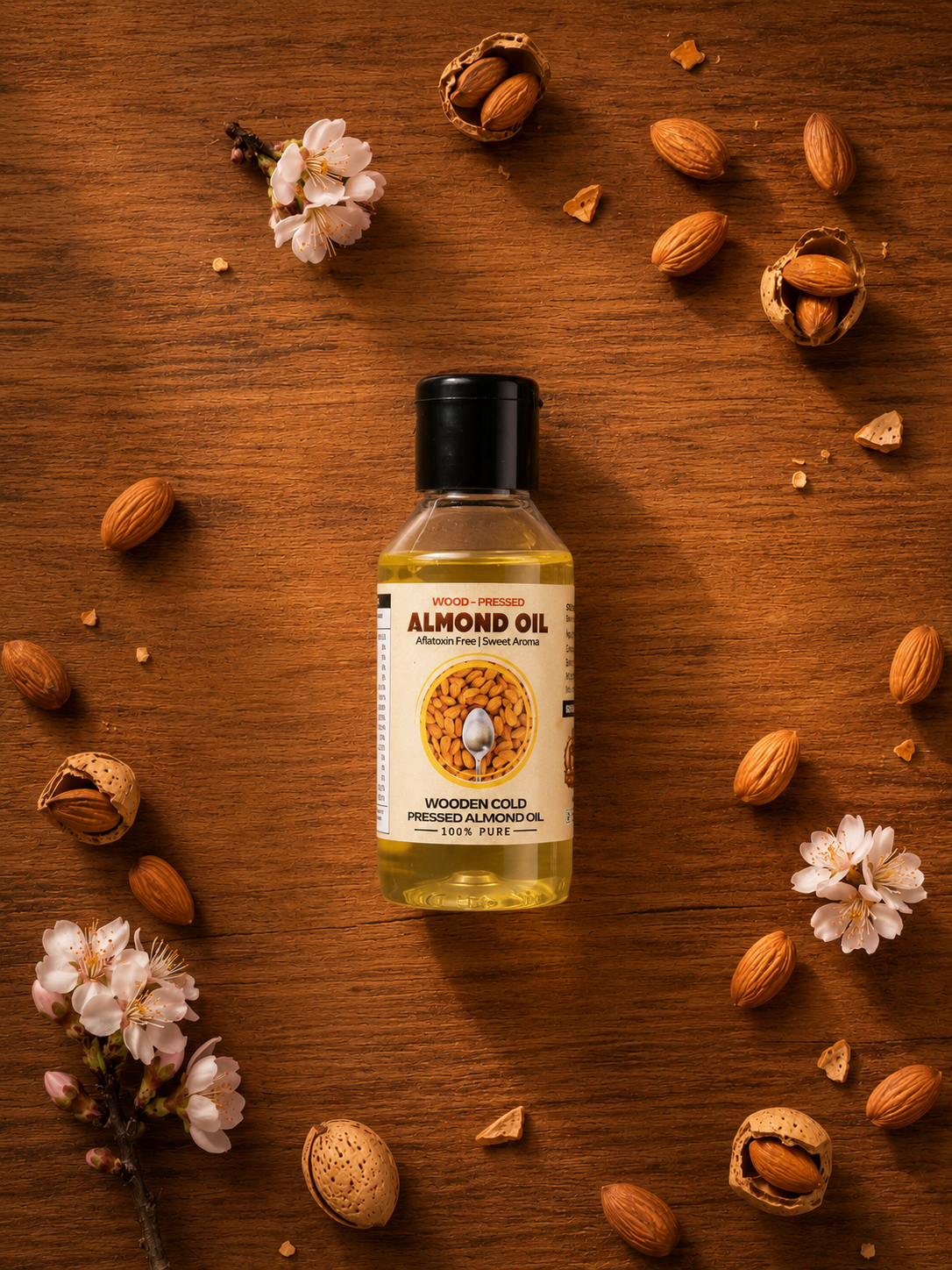 Cold Pressed Almond Oil - Badam Ka Tel