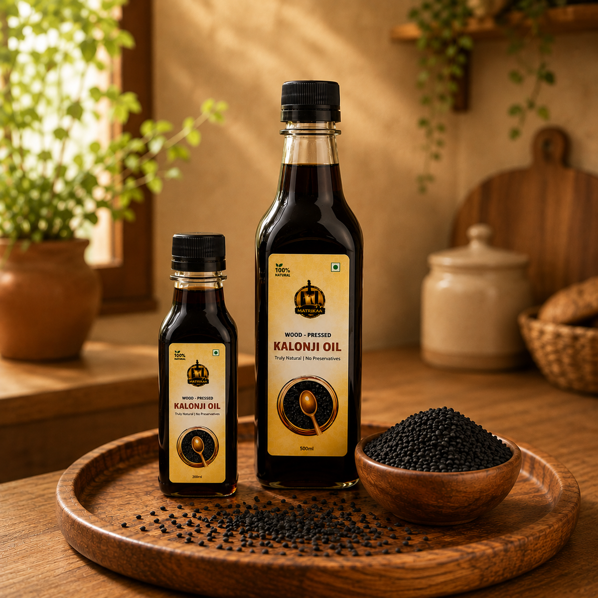 Cold Pressed Black Seed Oil - Kalonji Ka Tel