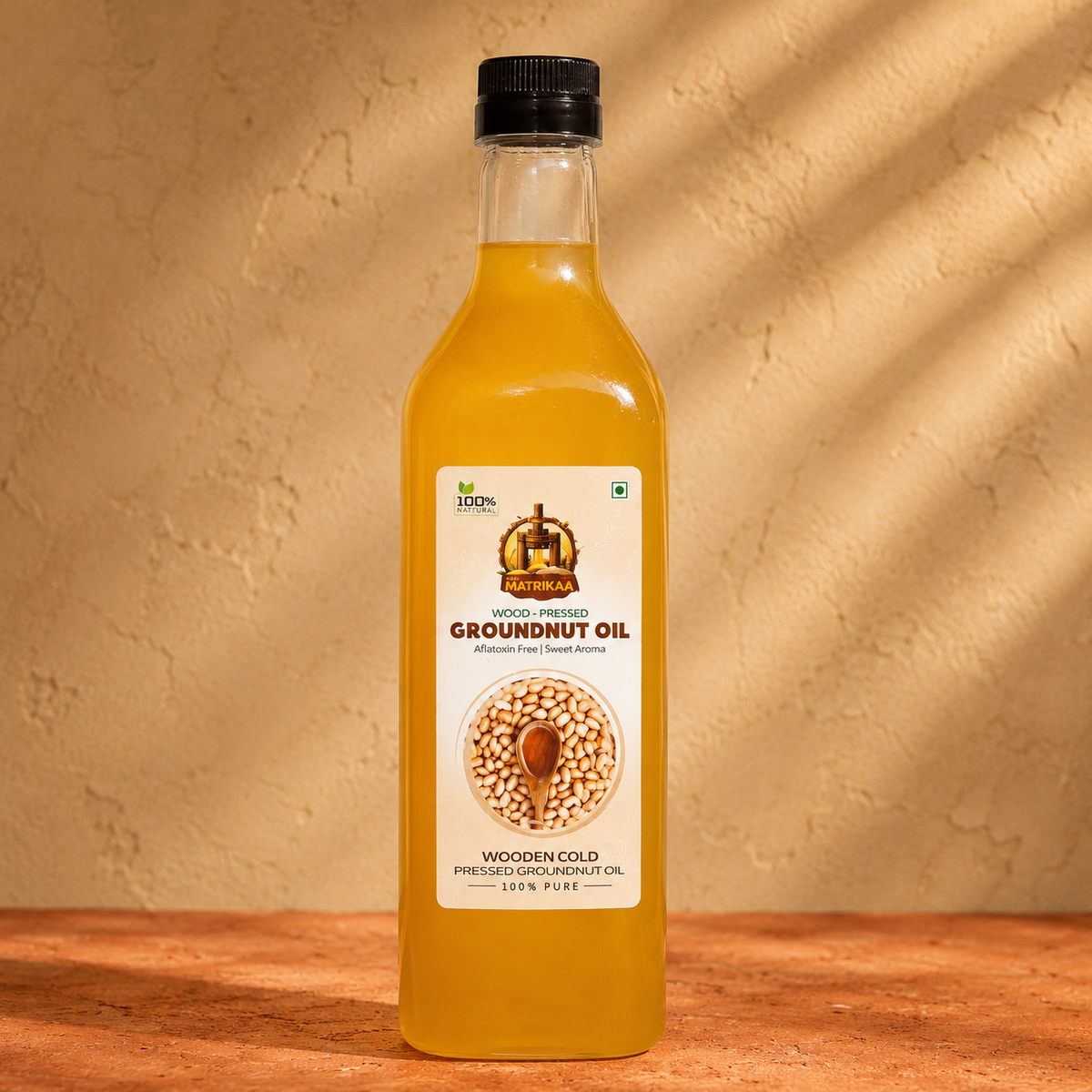 Cold Pressed Groundnut Oil/Peanut oil - Mungfali Ka Tel