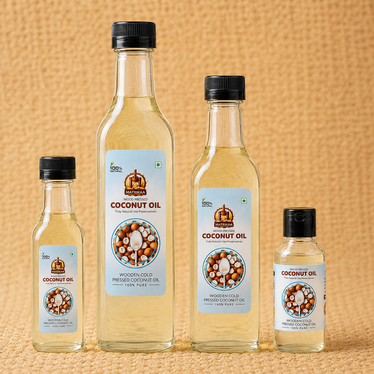 Cold Pressed Coconut Oil - Nariyal Ka Tel