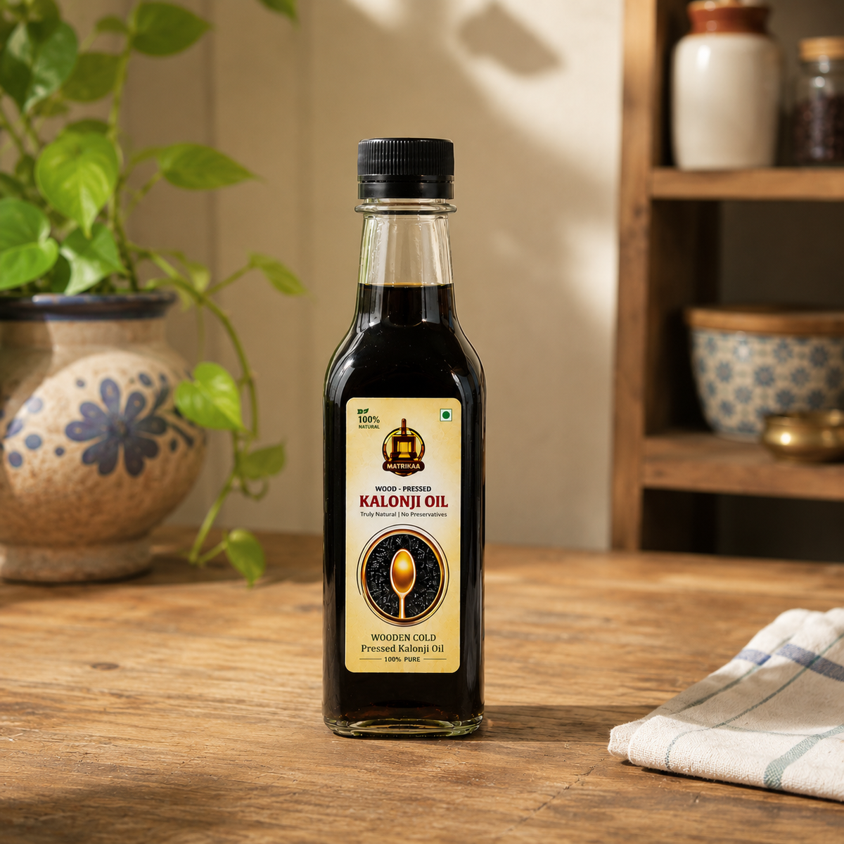 Cold Pressed Black Seed Oil - Kalonji Ka Tel