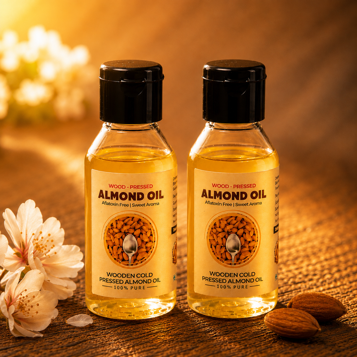 Cold Pressed Almond Oil - Badam Ka Tel