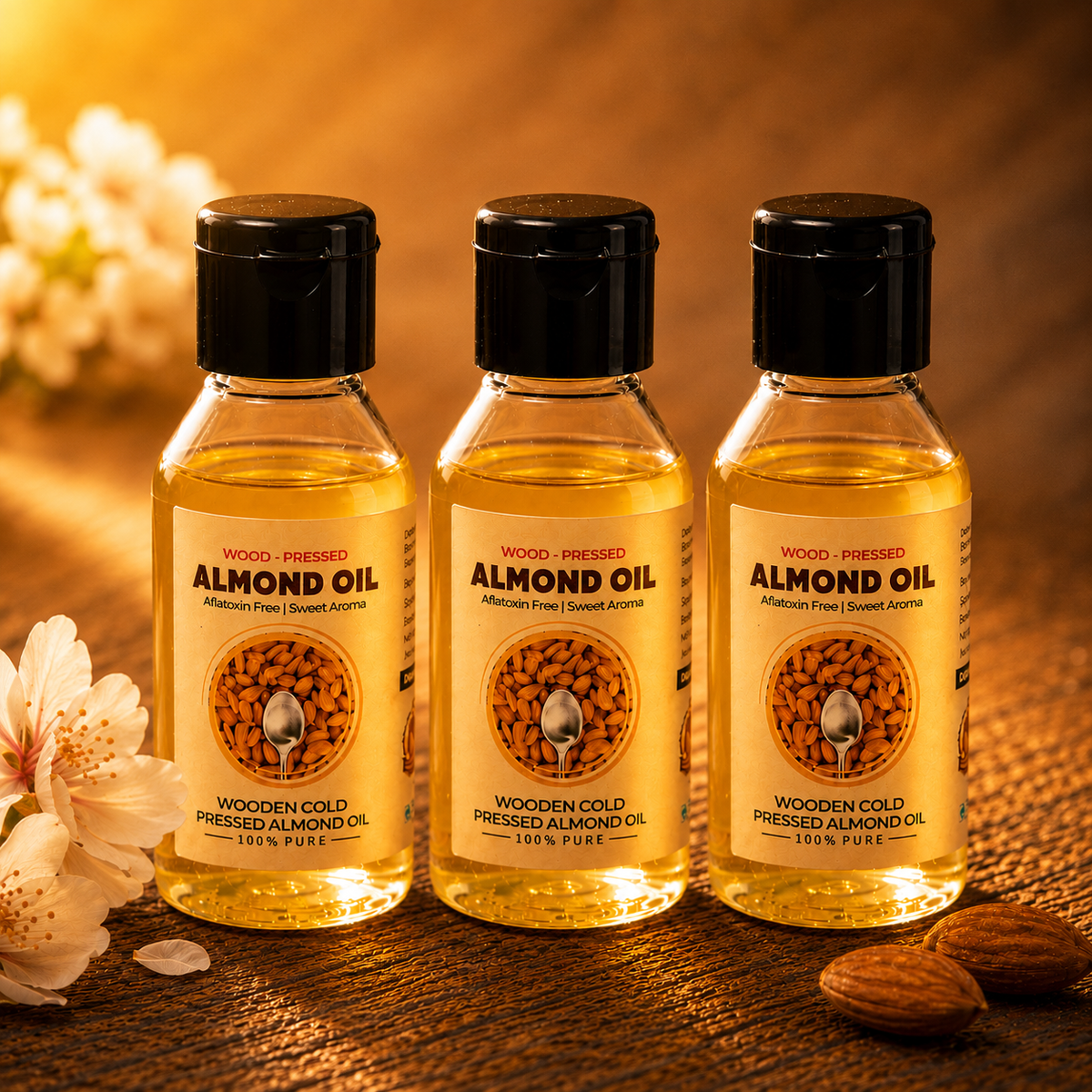 Cold Pressed Almond Oil - Badam Ka Tel